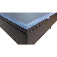Base Cama Box Baú Solteiro Corano Preto - 3