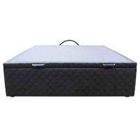 Base Cama Box Baú Viúva Suede Preto - 8
