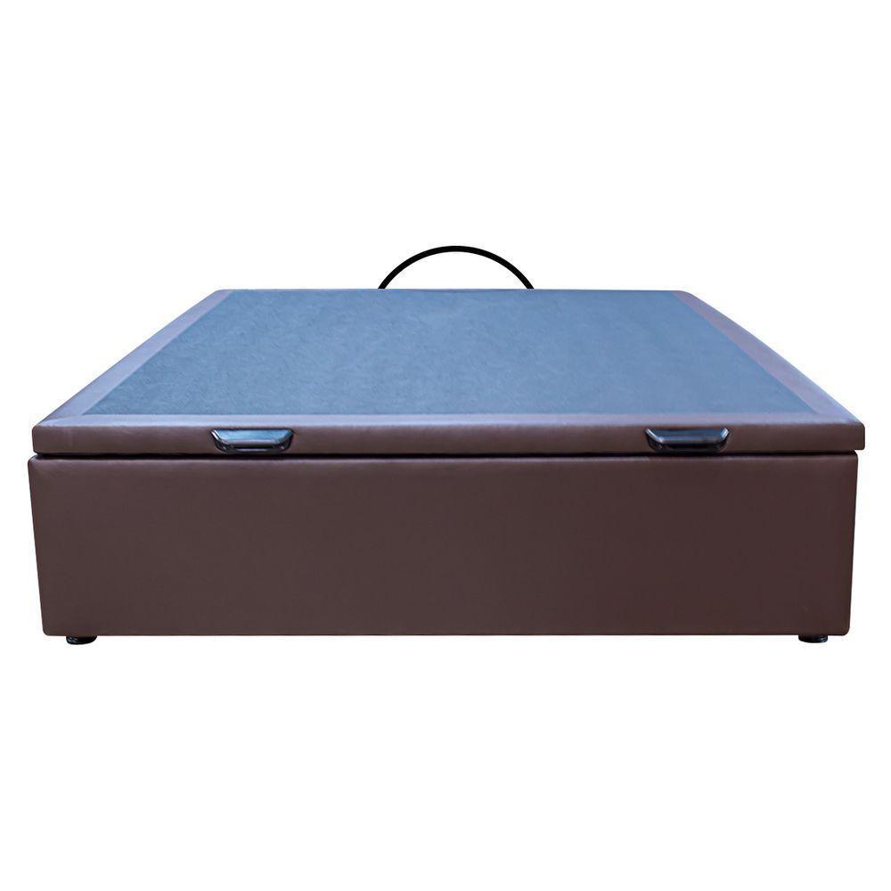 Base Cama Box Baú Viúva Corano Marrom - 6