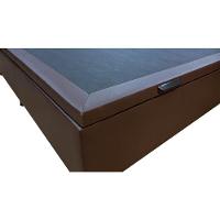 Base Cama Box Baú Viúva Corano Marrom - 3