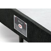 Cama Box Base Solteiro Lux Chenille Black (88x188x23) - Castor - 3