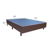 Base Cama Box Viúva Corano Marrom - 2