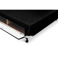 Cama Box Closet Viúva Poli Tecido Black (128x188x23) - Castor - 2