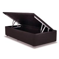 Cama Box Baú Universal Solteiro Courano Brown (88x188x35) - Ortobom - 1