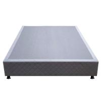 Base Cama Box Viúva Suede Cinza - 5