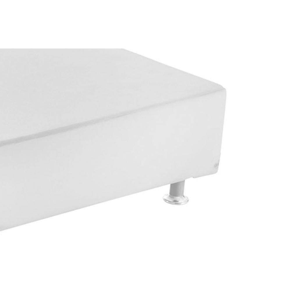 Cama Box Base Universal Queen Americana Courano White (158x198x23) - Ortobom - 3