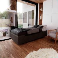 Base Cama Box Baú Solteiro Suede Cinza - 11