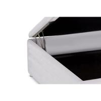 Cama Box Baú Solteiro Universal Courano White (88x188x35) - Ortobom - 2