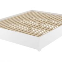 Base Cama Box Queen Imperatriz Com Pés Branco Viero Branco - 3