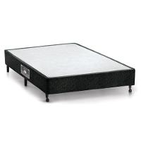 Cama Box Base Casal Lux Chenille Black (138x188x23) - Castor - 1