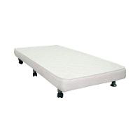 Cama Box Base c/Auxiliar Solteiro Universal Courano White (88x188) - Ortobom
