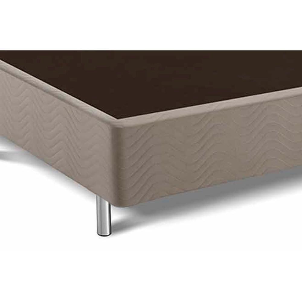 Cama Box Base Casal Bipartido Universal Suede Clean (138 (2 vol 69x188x20)) - Costa Rica - 3