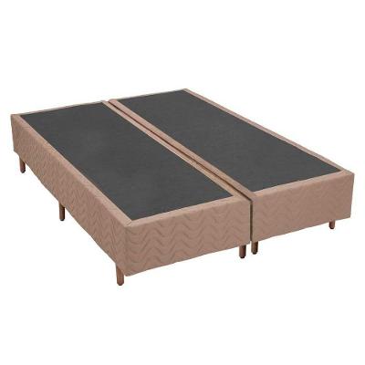 Cama Box Base King Universal Bordado Clean (193x203x25) - Polar