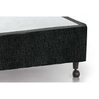 Cama Box Base Universal Casal Lux Chenille Black (138x188x23) - Castor - 3