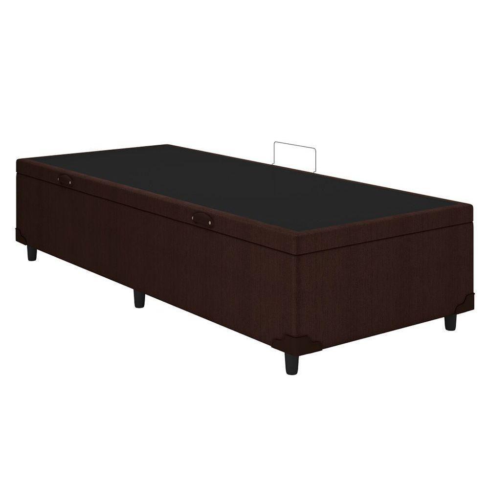 Cama Box Baú Casal Universal Courano Brown (138x188x35) - Costa Rica - 3