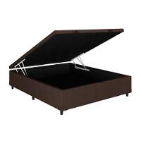Cama Box Baú Casal Universal Courano Brown (138x188x35) - Costa Rica - 1