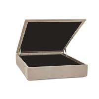 Cama Box Baú Casal Universal Suede Clean (138x188x35) - Ortobom - 1