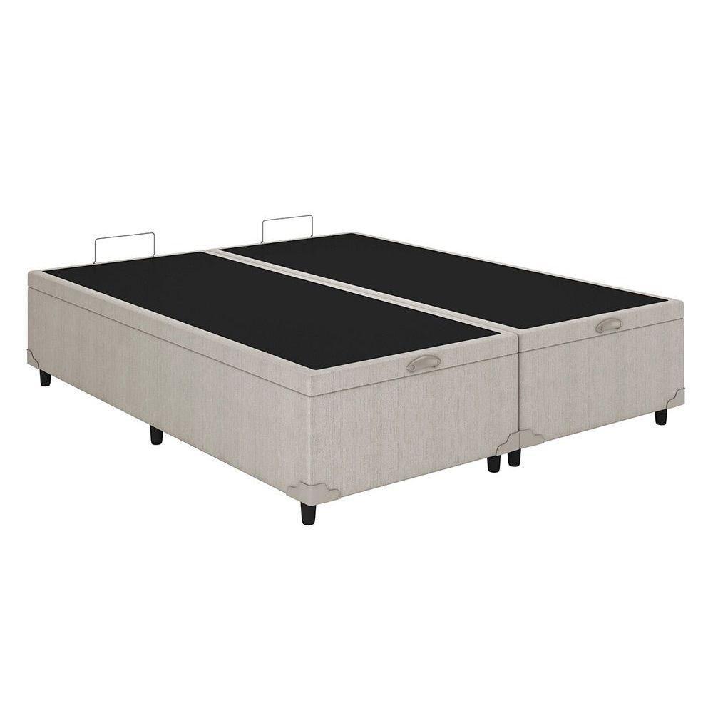 Cama Box Baú Casal Universal Courano Clean (138x188x35) - Costa Rica - 4
