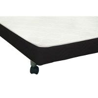 Cama Box Baú c/Auxiliar Solteiro Universal Courano Nero Black (88x188) - Ortobom - 8