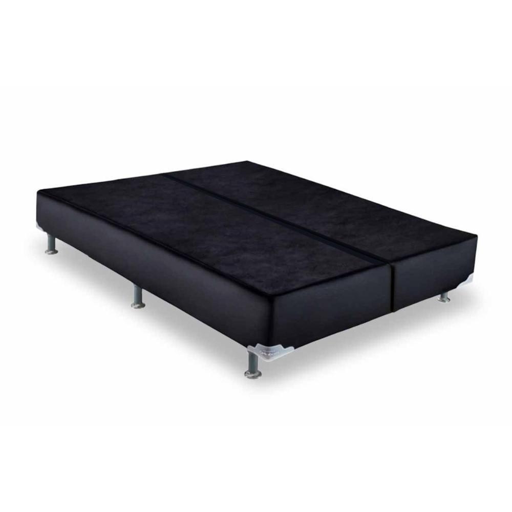 Cama Box Base Universal King Americana Courano Nero Black (186x198x23) - Ortobom - 1