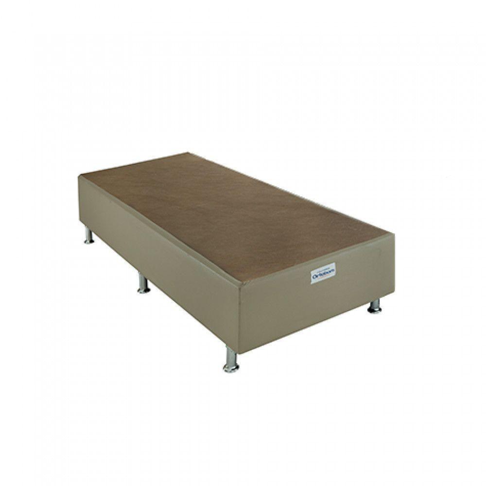 Base Para Cama Box Petrus 79x198cm Ortobom Bege - 1
