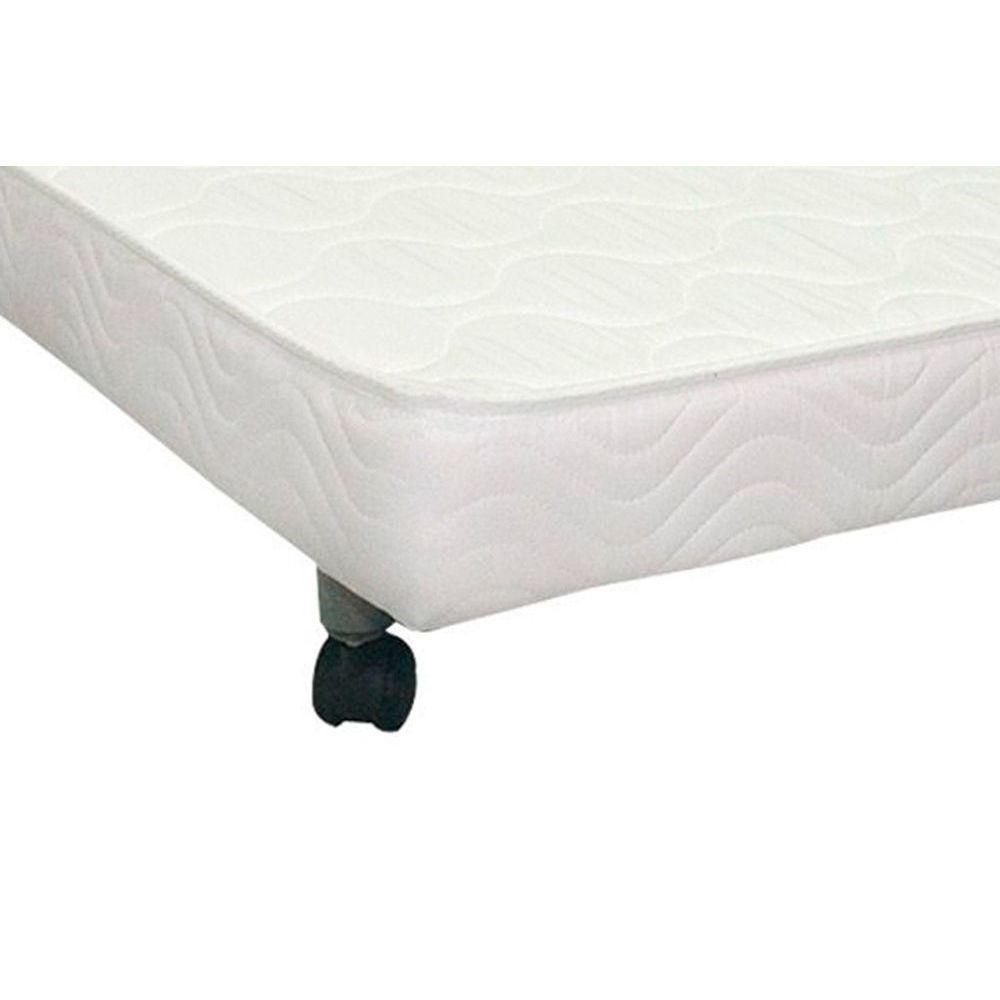 Cama Box Base c/Auxiliar Solteiro Revolution Courano White (88x188) - Ortobom - 10