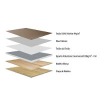 Cama Box Baú c/Auxiliar Solteiro MH1444 Milano Jacquard White (88x188x43) - Herval - 2