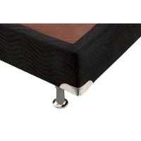 Cama Box Base Universal Viúva Suede Black (128x188x30) - Ortobom - 2