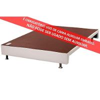 Cama Box Base c/Auxiliar Solteiro Revolution Courano White (88x188) - Ortobom - 6