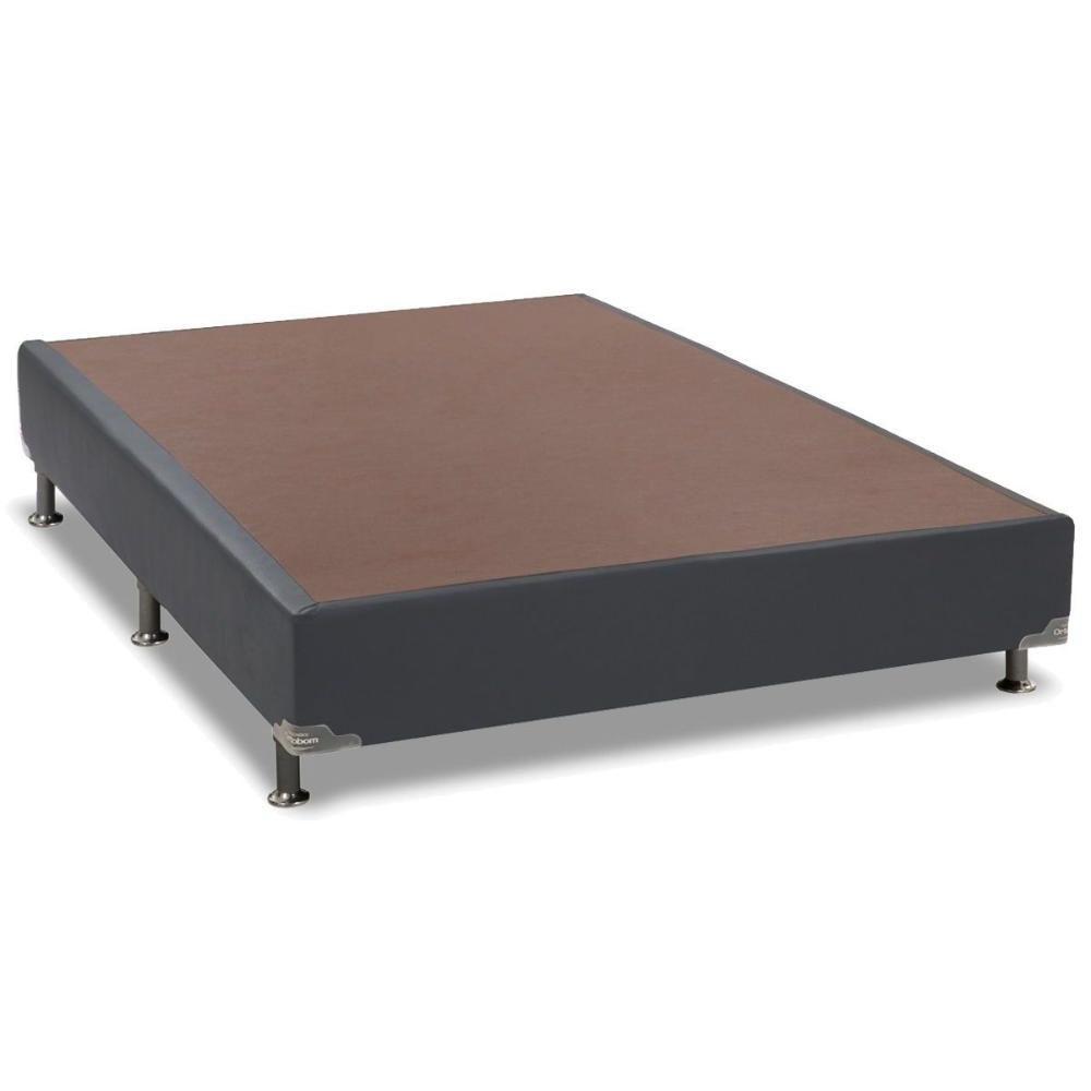 Cama Box Base Universal Viúva Americana Courano Gray (128x188x23) - Ortobom - 1