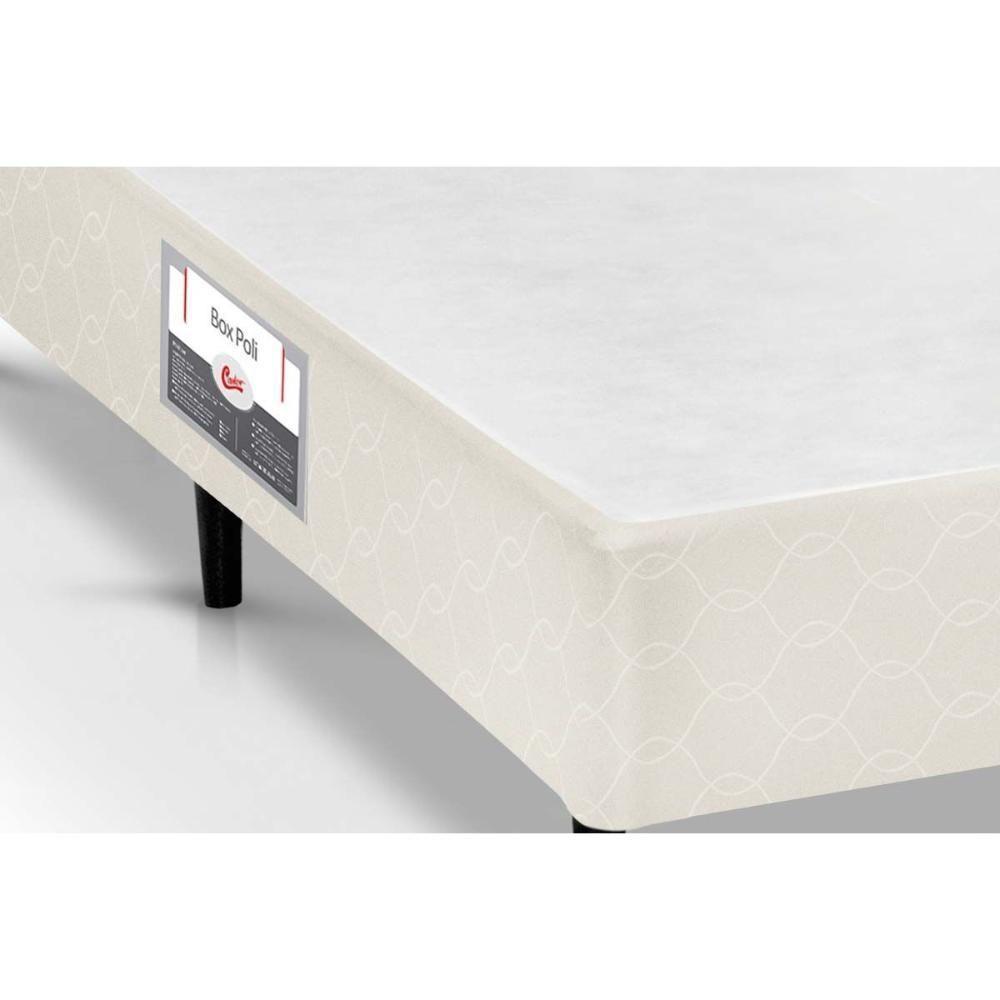 Cama Box Base King Poli Tecido Clean (193x203x23) - Castor - 2