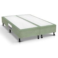 Cama Box Base King Poli Tecido Green (193x203x23) - Castor - 1