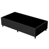 Base Para Cama Box Solteiro 88X188Cm Hit I02 Preto - 1