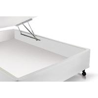 Cama Box Baú King Courano White New (193x203x30) - Castor - 3