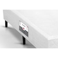 Cama Box Base Solteiro Poli Tecido White (96x203x23) - Castor - 4