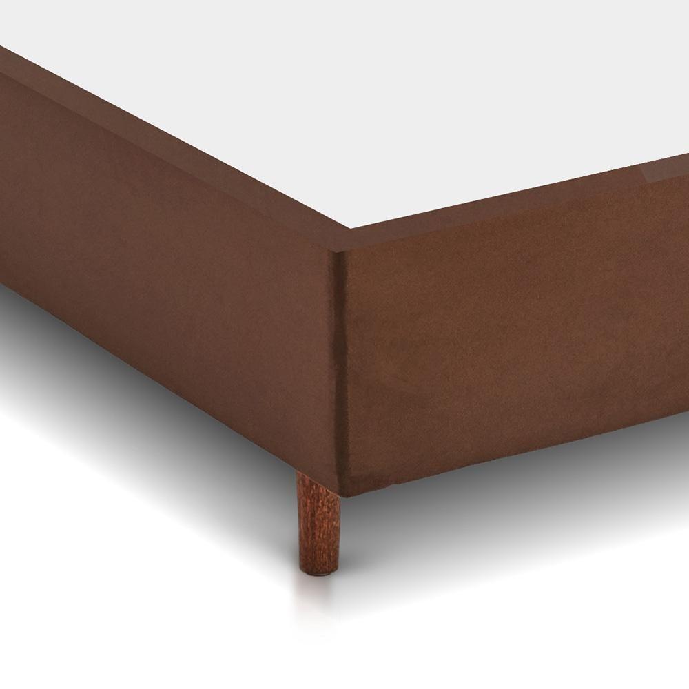 Base Box Para Colchão Queen Gazin Suede 198Cm X 158Cm - 4