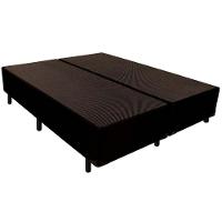 Cama Box Base Queen Universal Courano Black (158x198x24) - Luckspuma - 1