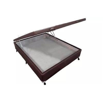 Cama Box Baú Casal Courano Brown New (138x188x35) - Castor