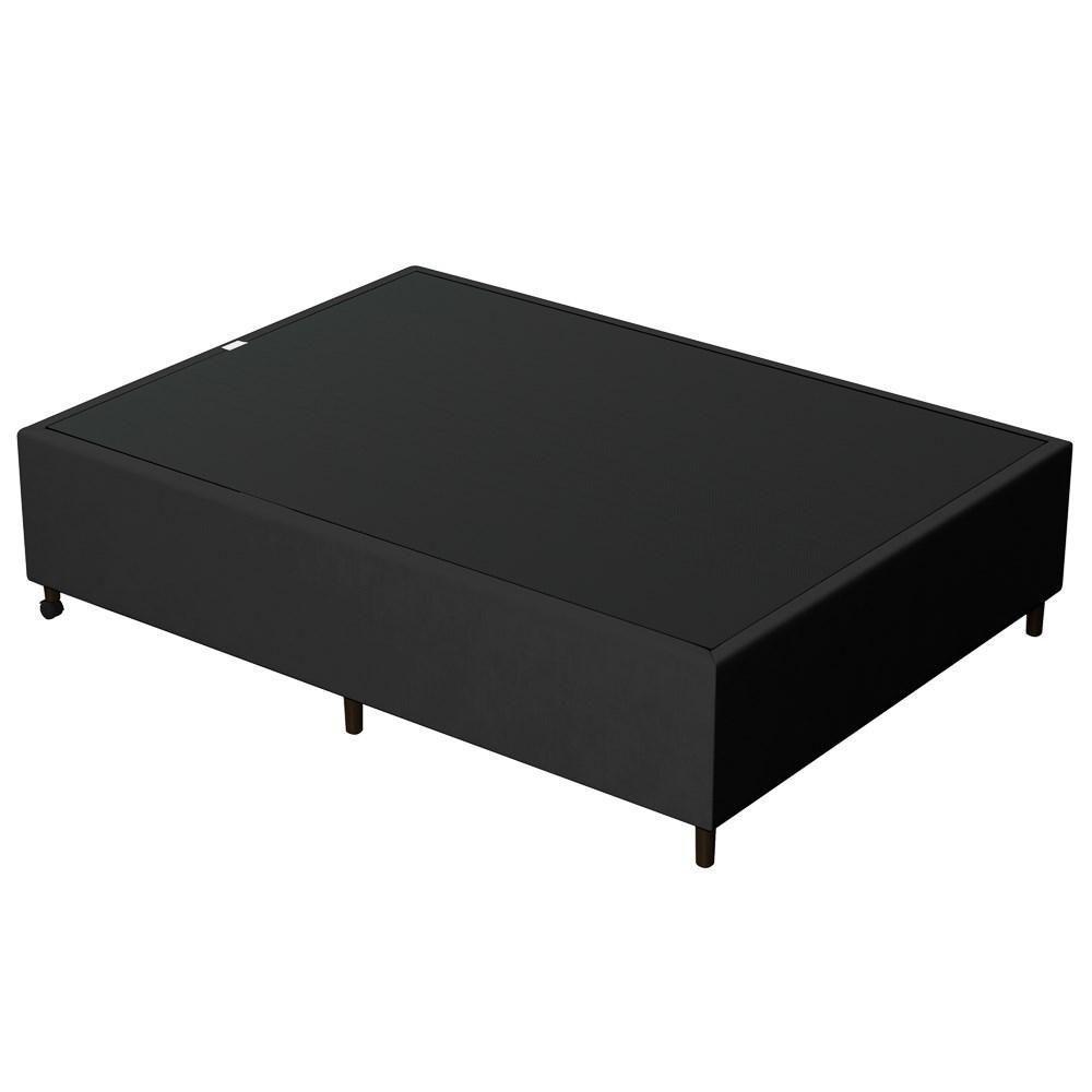 Base Para Cama Box Casal 138X188Cm Hit I02 Preto - 1