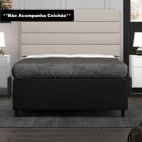 Base Para Cama Box Casal 138X188Cm Hit I02 Preto - 5