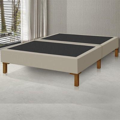 Box Base De Cama Biazi Casal 160 Cm Areia Areia