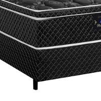 Base Box P/ Colchão Casal Perola Negra Gazin 188x138cm Preto - 3
