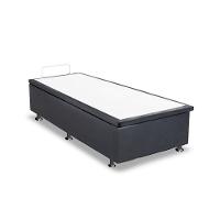 Cama Box Baú Universal Solteiro Courano Gray (88x188x35) - Ortobom