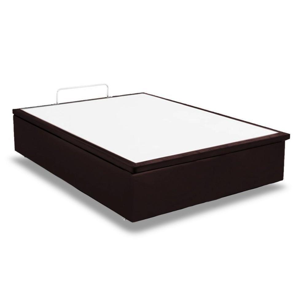 Cama Box Baú Universal Casal Courano Brown (138x188x35) - Ortobom - 2