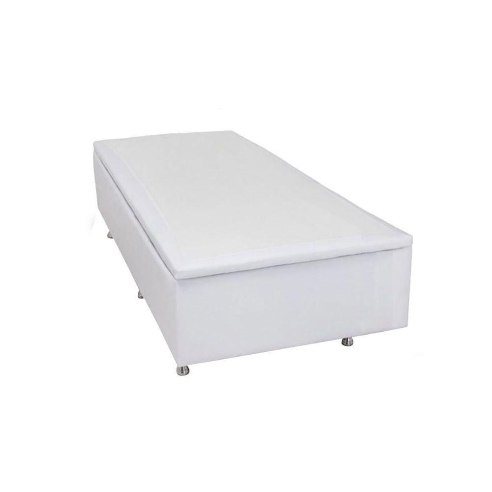 Cama Box Baú Solteiro Universal Courano White (88x188x35) - Ortobom - 5