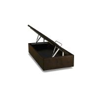 Cama Box Baú Universal Solteiro Suede Brown (88x188x35) - Ortobom - 1