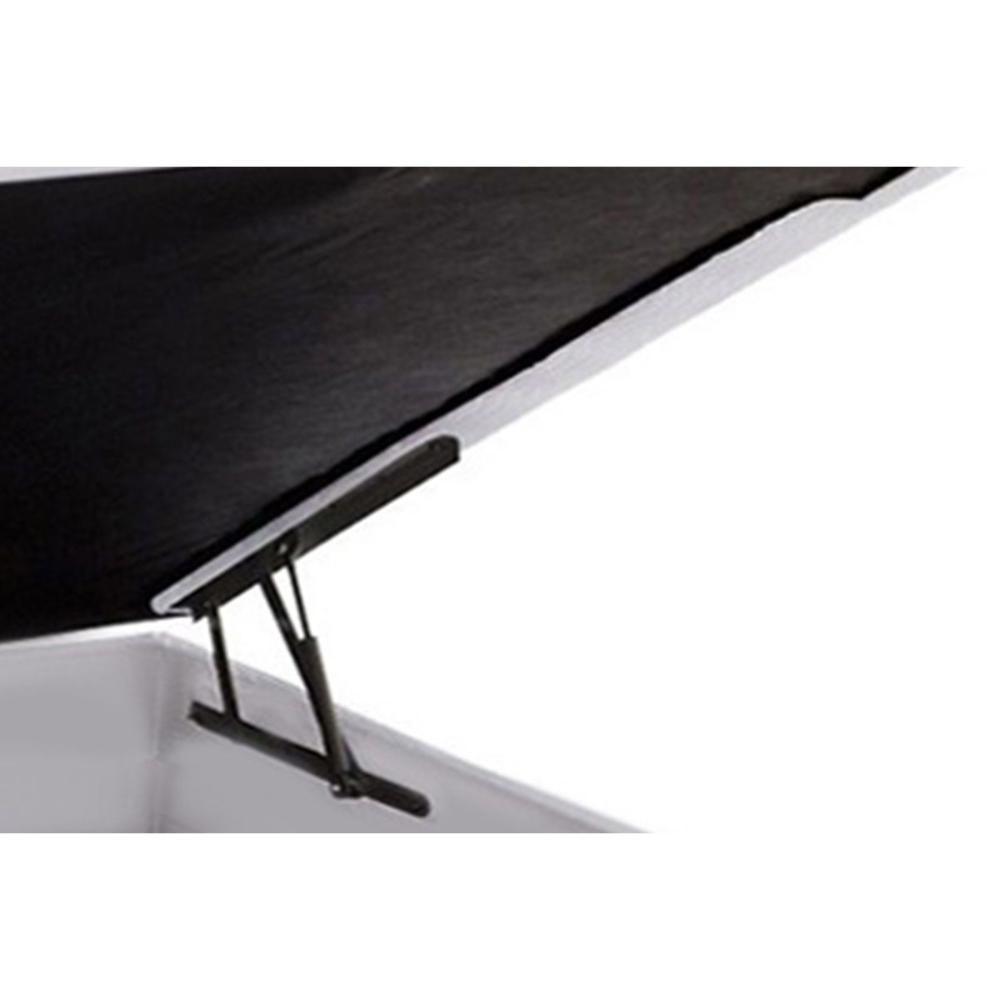 Cama Box Baú Solteiro Universal Courano White (88x188x35) - Ortobom - 2