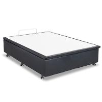 Cama Box Baú Solteiro Universal Courano Gray (88x188x35) - Ortobom - 5