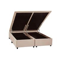 Cama Box Baú Queen Universal Suede Clean (158x198x35) - Costa Rica - 1