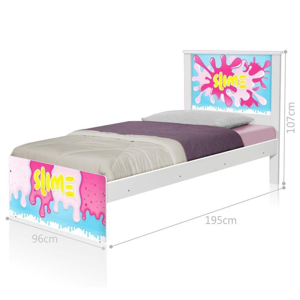 Cama Juvenil Massinha Meninas Com Colchão - 3